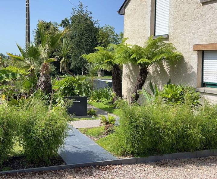 Aménagement espace vert Pluduno