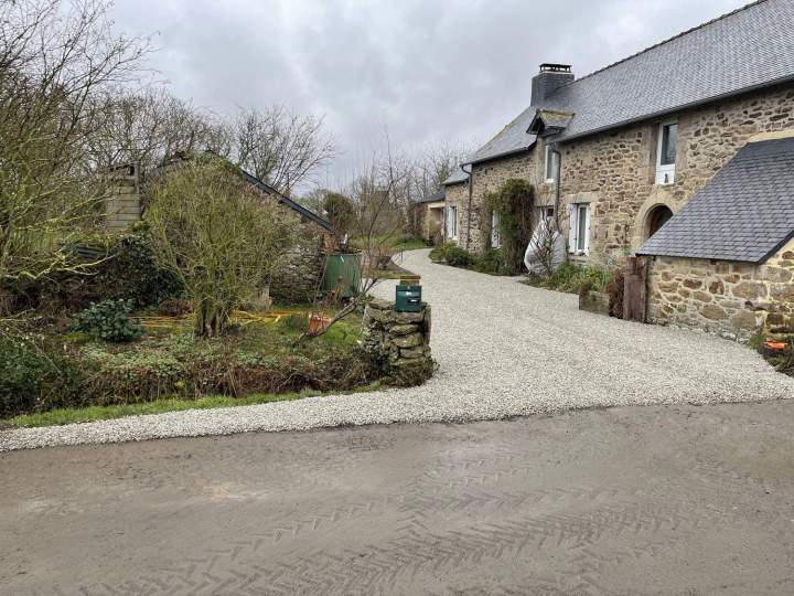 Aménagement cours Pluduno